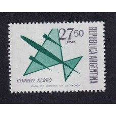 ARGENTINA 1965 GJ 1339a ESTAMPILLA NUEVA MINT VARIEDAD CATALOGADA U$ 15